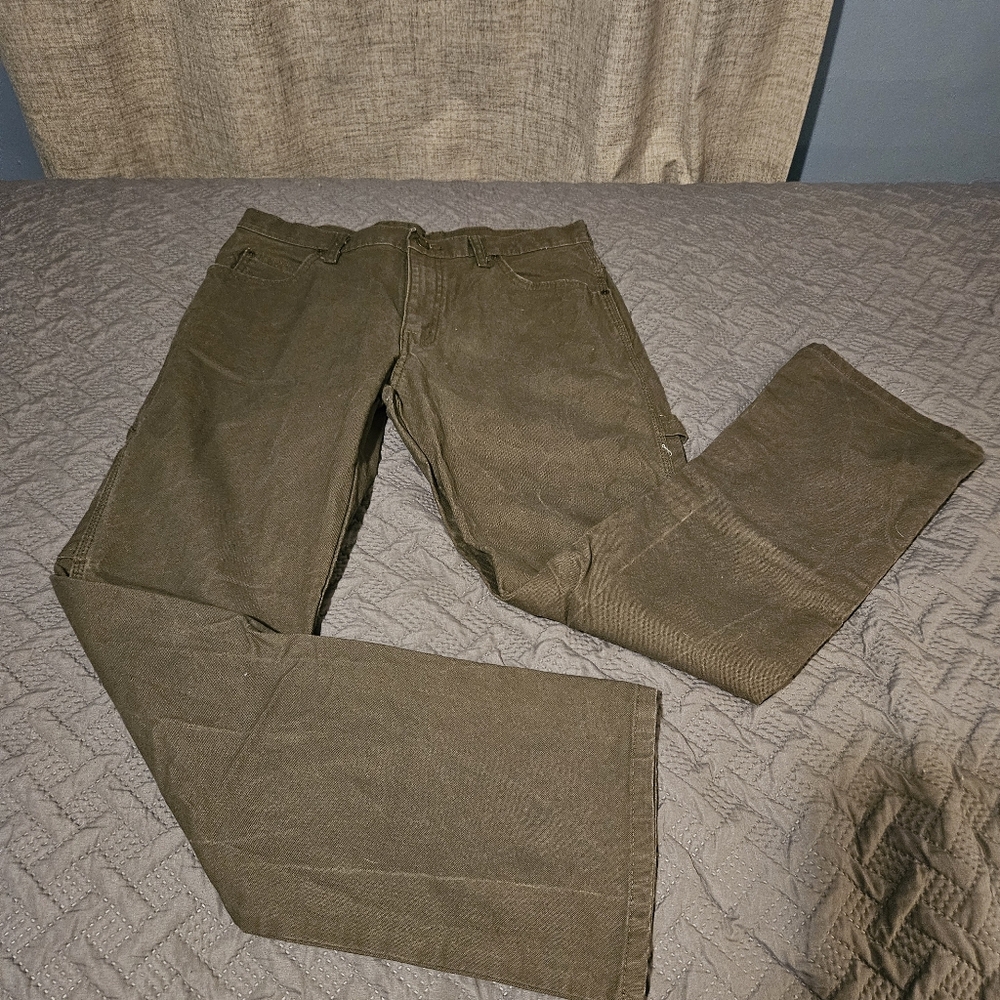 Dickies Men's Olive Green Pants 32x32